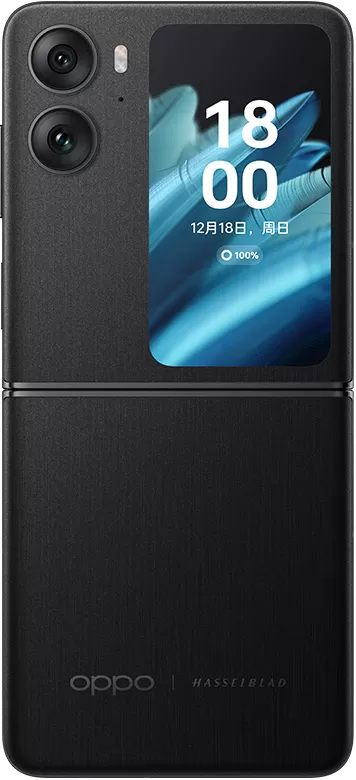 OPPO Find N2 Flip Cell Phone Black 8GB RAM 256GB ROM