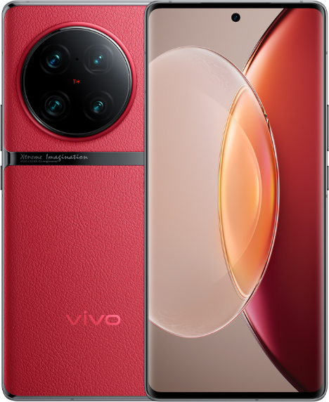 VIVO X90 Pro Plus Cell Phone Red 512GB ROM 12GB RAM Online With