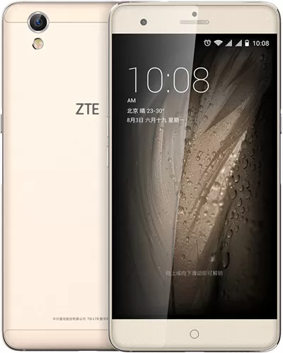 Zte V7 MAX Gold 5.5-Inch Cell Phone