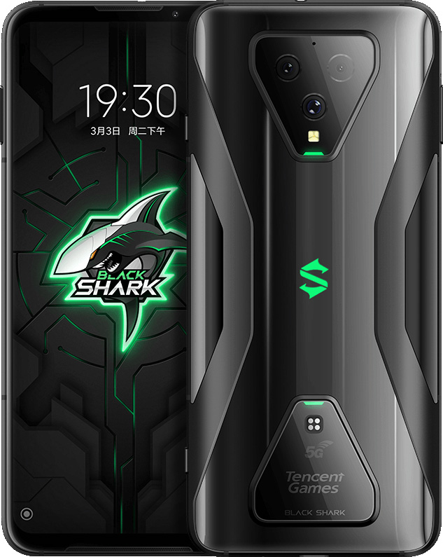 Black Shark 3 Cell Phone Black 8GB RAM 128GB ROM Brand New Original