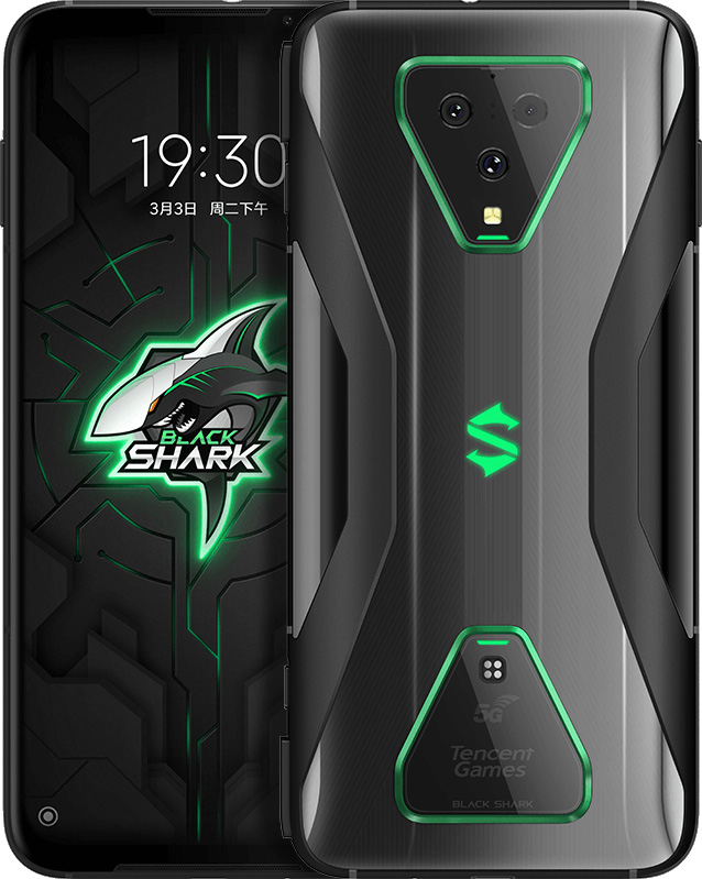 Black Shark 3 Pro Cell Phone Black 8GB RAM 256GB ROM Brand New Original