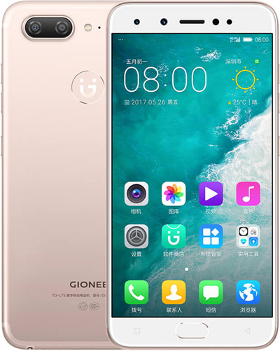 Gionee S10 Cell Phone Gold 64GB ROM 5.5-Inch Brand New Original