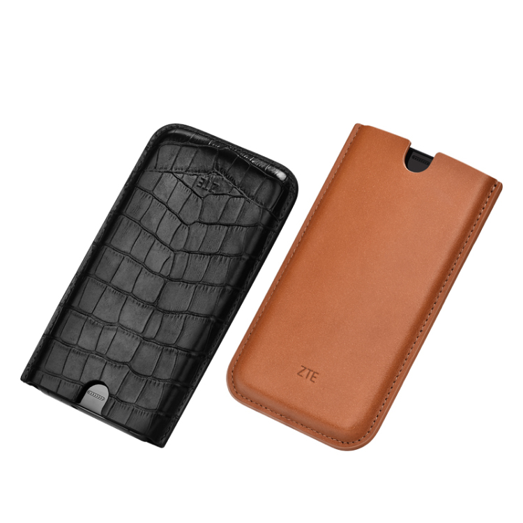 zte axon m leather case