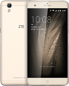 Zte V7 MAX Gold 5.5-Inch Cell Phone Brand New Original